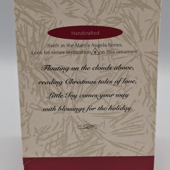 Hallmark Keepsake Joy 1993, 6th in the Mary's Angels Series Christmas Ornament - Picture 9 of 11